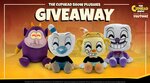 Win 1 of 3 Cuphead Plushies from Youtooz