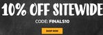 10% off Sitewide + 20% ShopBack Cashback (12pm to 6pm, $30 Cap) @ First Choice Liquor
