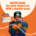 Win 1 of 5 Trips to The Cool Room Melbourne Worth up to $18,700 or 1 of 180 Prizes Worth up to $600 from BWS