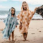 Bambury Kids Palm Poncho Hooded Beach Towels $27.95 (RRP $39.95) Delivered @ Dhimanvinod eBay