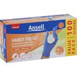 Ansell Handy Fresh Nitrile Disposable Gloves 100pk $9.25 @ Woolworths (1/2 Price)