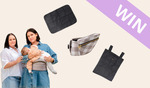 Win a HipSurfer Hipseat Baby Carrier & Bum Bag, Cover, Travel Mat, Backpack & Shopping Bag from Bounty Parents