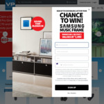 Win 2 Samsung Music Frames Valued at $1,490 from Videopro