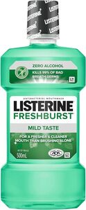 Listerine Freshburst Zero Alcohol Mouthwash 500mL $4 ($3.60 S&S) + Delivery ($0 with Prime/ $59 Spend) @ Amazon AU