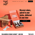 Free Cheeseboard, Esky & Tumbler Set on 1st Month’s Wine Subscription (Min Spend $60 for 4 Bottles) @ Good Pair Days