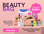 Free Beauty Bag (Worth $140) with $59 Spend on Makeup and Makeup Accessories @ Priceline (Free Sister Club Membership Required)