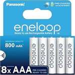 Panasonic Eneloop AAA Rechargeable Batteries 8pk $30.07 + Delivery ($0 with Prime/ $59 Spend) @ Amazon UK via AU