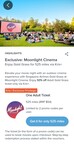 Moonlight Cinema Adult Gold Grass Ticket: 1 for 525 KrisFlyer Miles (93% off, Limit 2 Per Membership) @ Kris+ App