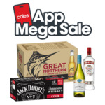 20% off Liquor (Excludes Cask Wine, Max $75 off) + 10% off 6+ Wine Bottles (Flybuys Required, Max $75 off) @ Coles via App