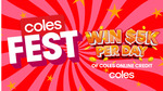 Win 1 of 5 $5,000 Coles Online Credit Vouchers from Seven Network