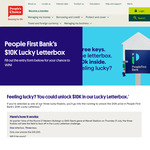 Win a 1 in 3 Chance of $10,000 Cash + $1,000 EFTPOS for Travel over 50km from Peoples First Bank [Attend Marvel Stadium 31/07]