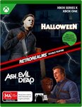 Win a Copy of RetroRealms Double Feature: Halloween & Ash Vs Evil Dead for Xbox One/Xbox Series from Legendary Prizes