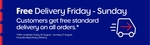 Free Standard Delivery (Friday 15/8 to Sunday 17/8 Only, Excludes Big & Bulky Delivery) @ Officeworks