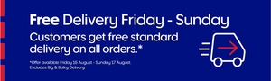 Free Standard Delivery (Friday 15/8 to Sunday 17/8 Only, Excludes Big & Bulky Delivery) @ Officeworks