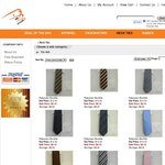 Polyester and Silk Neckties - Saving of up to 69% - Free Delivery