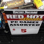 Gaming Deals - 60% off and Bargain Bins @ Harvey Norman Taren Point (NSW)