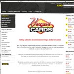 Vegas Cards Offering 40% off Cancelled Casino Cards from Las Vegas ($4.17 + Shipping)