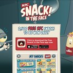 KFC Snack! In The Face Phone Application- 2,500 Free KFC Snacks to Be Won Daily!