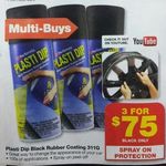 Plasti Dip Multi-Purpose Rubber Coating - 3 for $75 Autobarn - Black Only