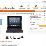 Belkin iPad 2/3/4 - Ultimate Keyboard Cover (F5L149QEBLK) - Black $119.95 Delivered