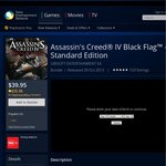 Assassin's Creed IV Black Flag (PS3) $39.95 - AU PSN Store