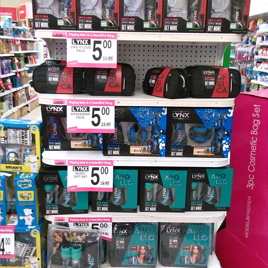 5 Lynx Gift Packs at Priceline OzBargain