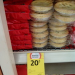 Fruit Mince Pies $0.20 for a 6 Pack at Coles Woden
