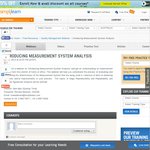 Free Webinar: Introducing Measurement System Analysis- Six Sigma