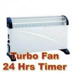 2000W Convection Heater with Turbo Fan + 24 hr Timer $29.95 + $9.95 S&H