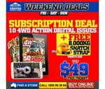 4wd Action - 10 Month Digital Mag & DVD Subscription with FREE Snatch Strap $49.90incl P&H
