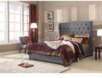 Paris Fabric Bed Frame $499 Ozwide Shipping from Melbournians Furniture Dandenong Reservoir