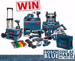 Win a Bosch Blue Power Tools Prize Pack (Worth $5000)