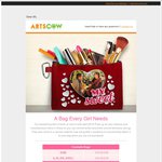 Cosmetic Bags from 3 for $10.99 @ ArtsCow.com