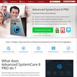 Advanced SystemCare 8 Pro FREE 1 Year Licence