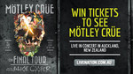 Win a Trip for 2 People to New Zealand to See Motley Crue (Valued at $8,498.00) from Ten Play