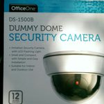 Officeone Dummy Security Camera Ds1500b Kmart $3.00