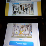 FREE Nintendo 3DS Theme: Monster Hunter 4 Ultimate Hunter's Weapon Gallery