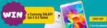 Win 1 of 2 Samsung Galaxy Tab S 8.4 Wi-Fi 16GB Tablets from Optus