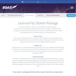 Pilot Starter Package | 3 Flight Lessons & Pilot Logbook $599 (Intro Offer) from Soar Aviation - Melbourne & Sydney