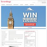 Win a Trip for 2 to London, Vouchers, or Backpack from Strandbags