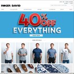 40% off Roger David- Store Wide*