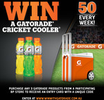 Win 1 of 400x Gatorade Cricket Coolers - Buy 3x Gatorade @ BP