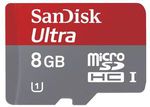 SanDisk 8GB Ultra MicroSDHC Memory Card $6.97 @ Officeworks