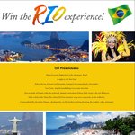 Win Return Flights for 2 to Rio, 4nts Hotel, Tours, Food from Global Shop Direct