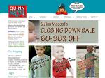 Quinn Maccool Closing Sale Back Online