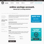 ME Bank - Online Savings Account (with Ongoing Bonus) - 3.35% Interest