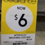 Inflatable Log Seat $6, Mens Workwear Belt & Nail Bag $5 - K-Mart Werribee, VIC Clearance