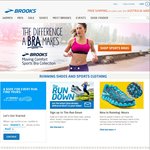 25% off Full Priced Clothing and Accessories (Excludes Shoes) @ Brooks Running