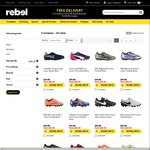 Rebel Sport Football Boots Sale - Up to 50% off, Junior Boots from $25, Indoor Soccer Shoes from $50