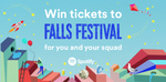 Win 4 Tickets to Falls Festival + 4 x 6 Month Spotify Premium Passes Valued @ $1687 from Spotify